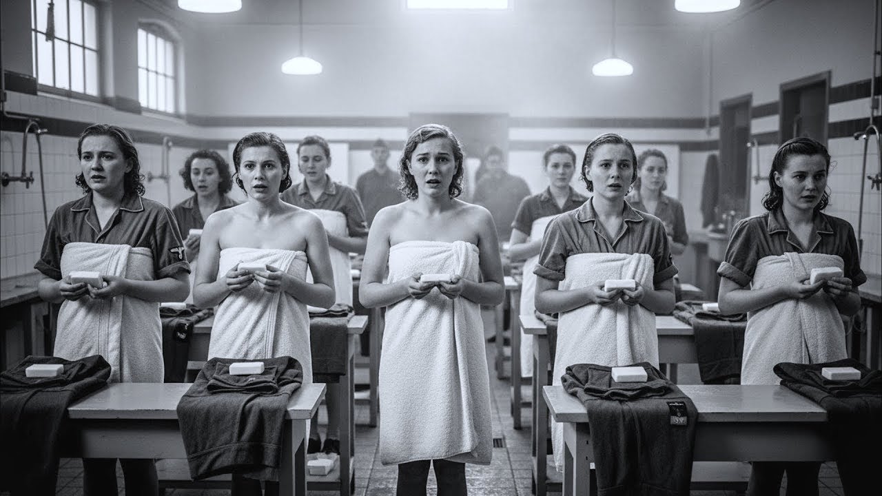 German Women POWs were Surprised When They Showered With Soap in America