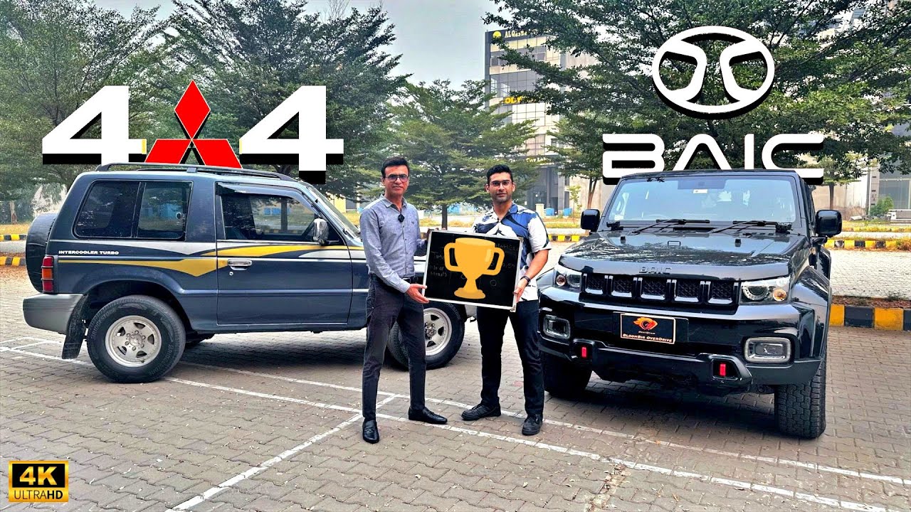 The Battle of the Century: Pajero vs BAIC BJ40