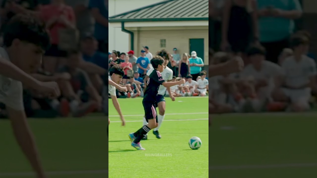 Messi son is a PROBLEM 😯 #shorts