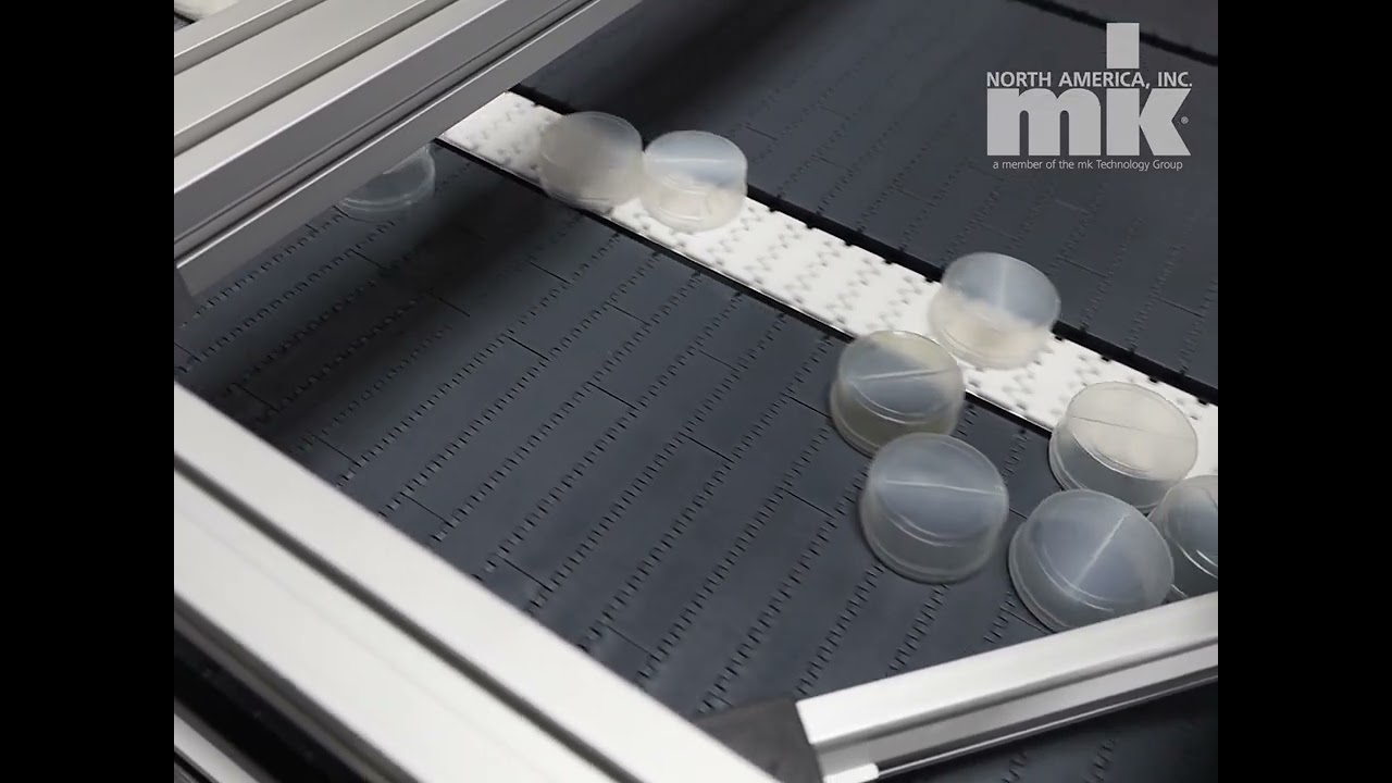 Bi-Flow Conveyor with Plastic Modular Belt Conveyor and VersaFlex