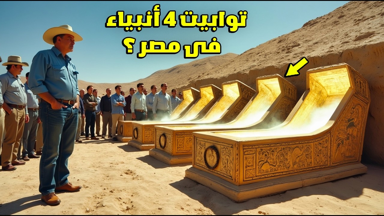 اكتشفوا 4 توابيت داخلهم انبياء حقيقيين في مصر !! المقبرة التي صدمت كل من رأها