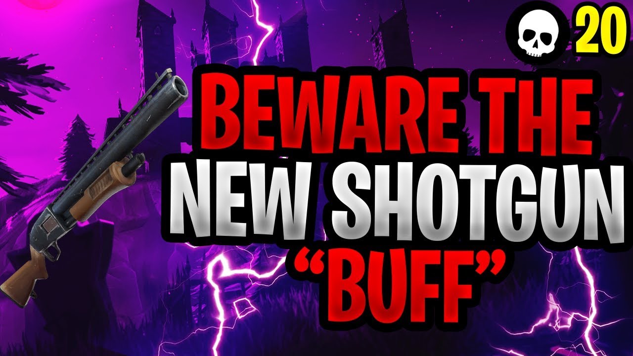 BEWARE The NEW Fortnite Shotgun BUFF... (Fortnite Pump Shotgun Buff - Update 6.31)