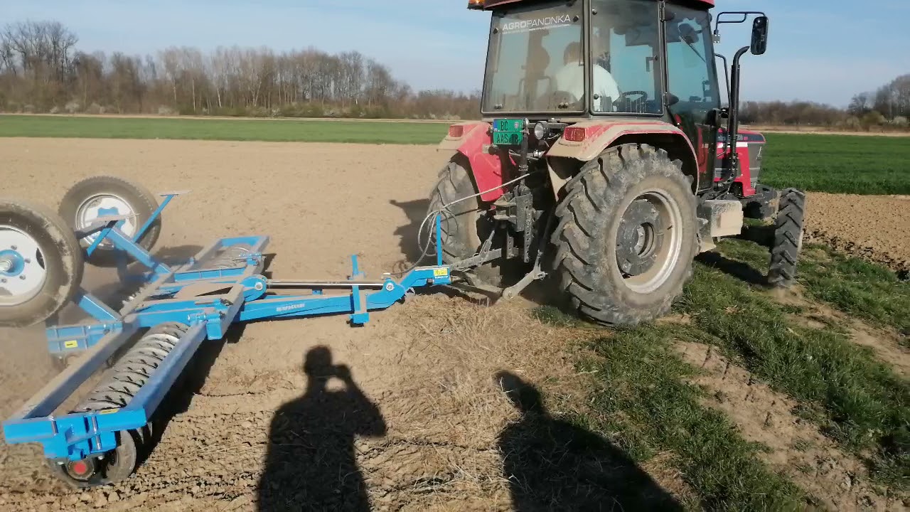 Mahindra 6050 valjanje sa kembric valjkom