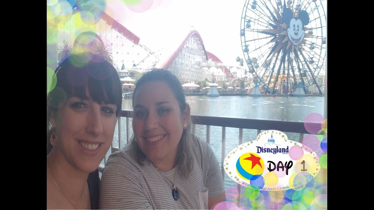 PIXAR PIER!!!  -- Disney Coast to Coast: Day 1