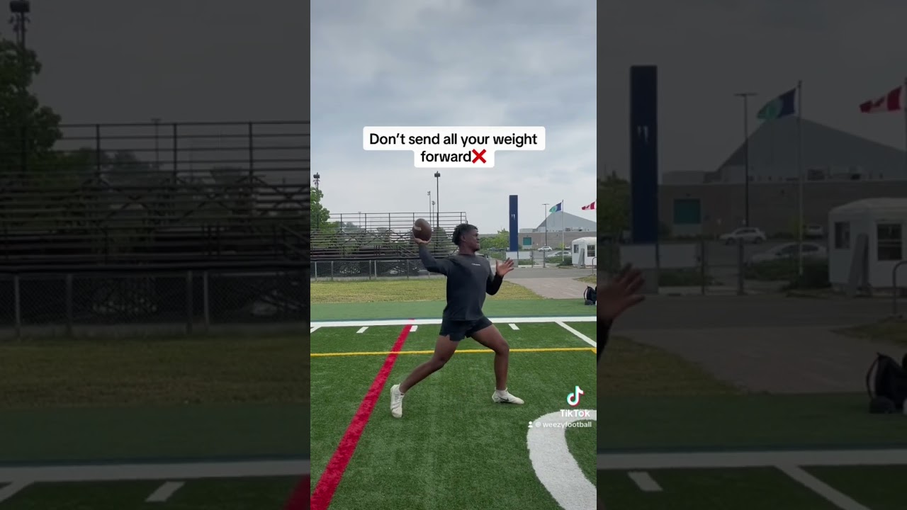 How to INCREASE throw POWER! #quarterback #madden #football #nfl #sports #ncaa #d1 #throwing #qb