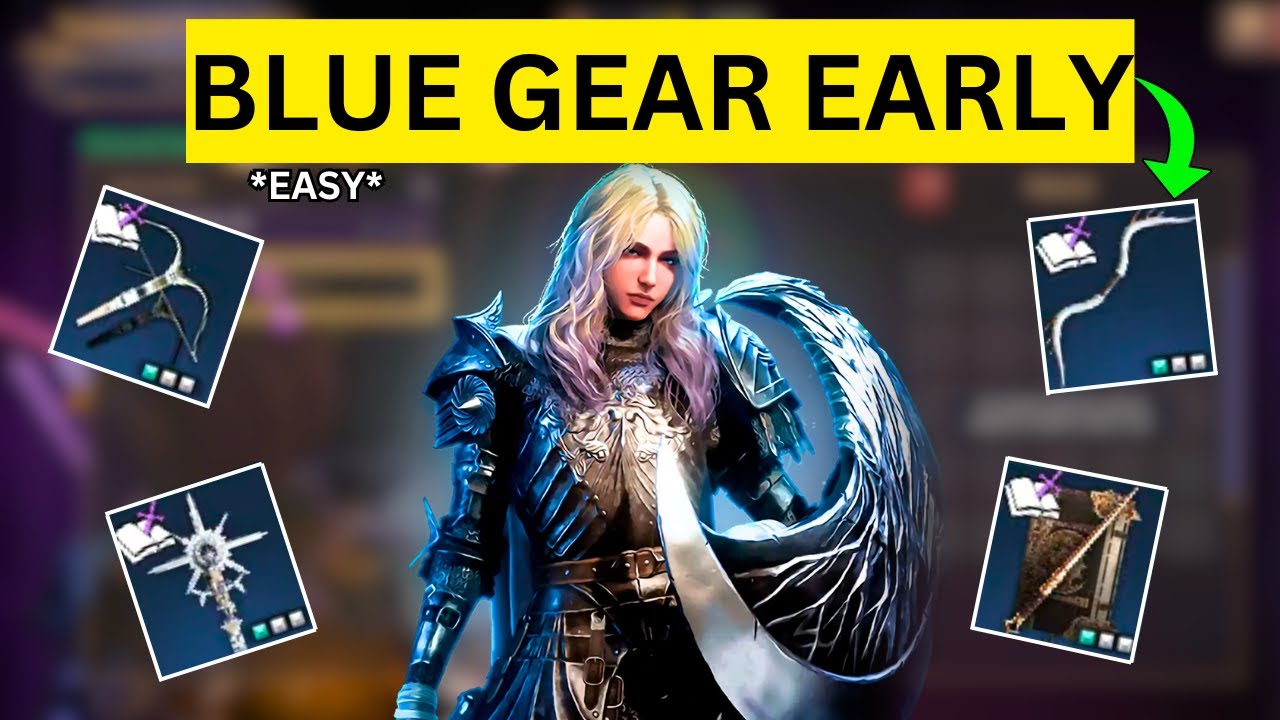 How To Get Blue Gear FAST in Throne and Liberty(EASY)