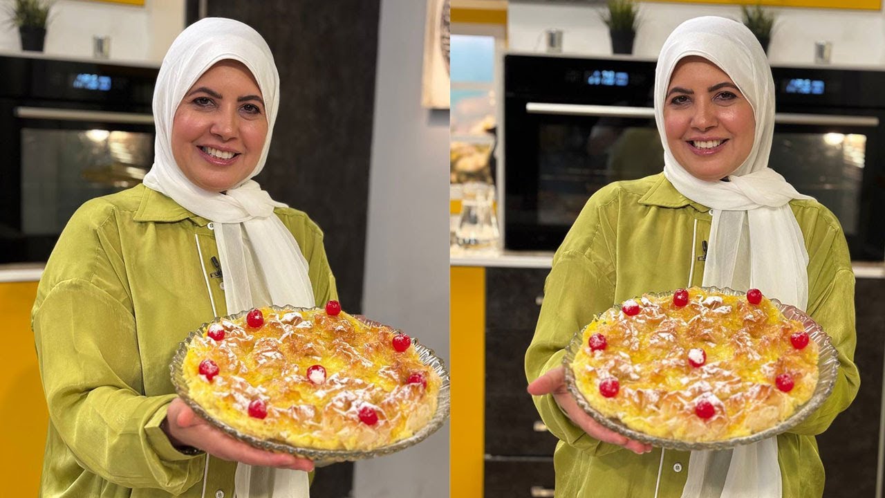 طريقة عمل جلاش بالكاسترد | العزومة مع الشيف فاطمة أبو حاتي