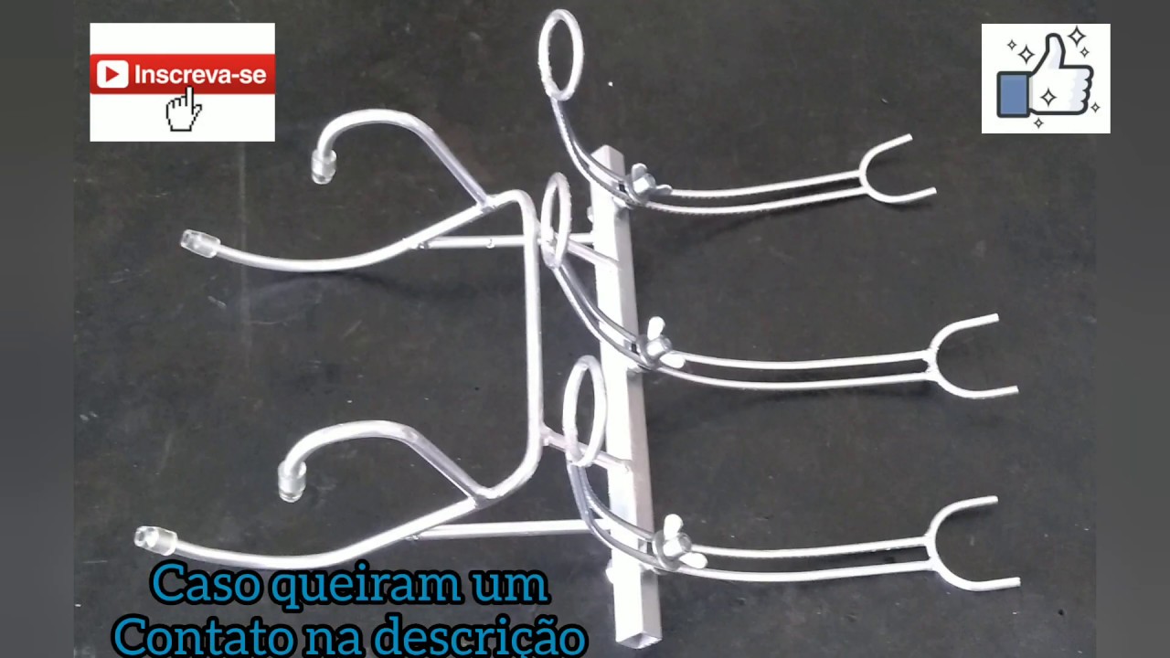 Como fazer suporte vara pesca barco (tilapeiro) bem bonito !!!!!!!!