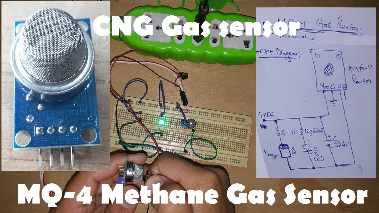 MQ-4 Methane Gas Sensor - CNG Gas sensor