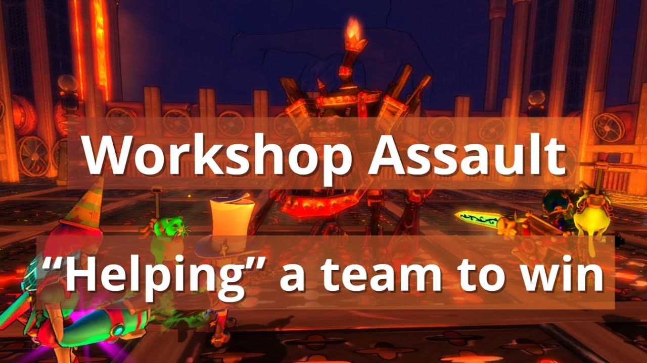Workshop Assault Event. (Not) Helping my Group - Dungeon Defenders