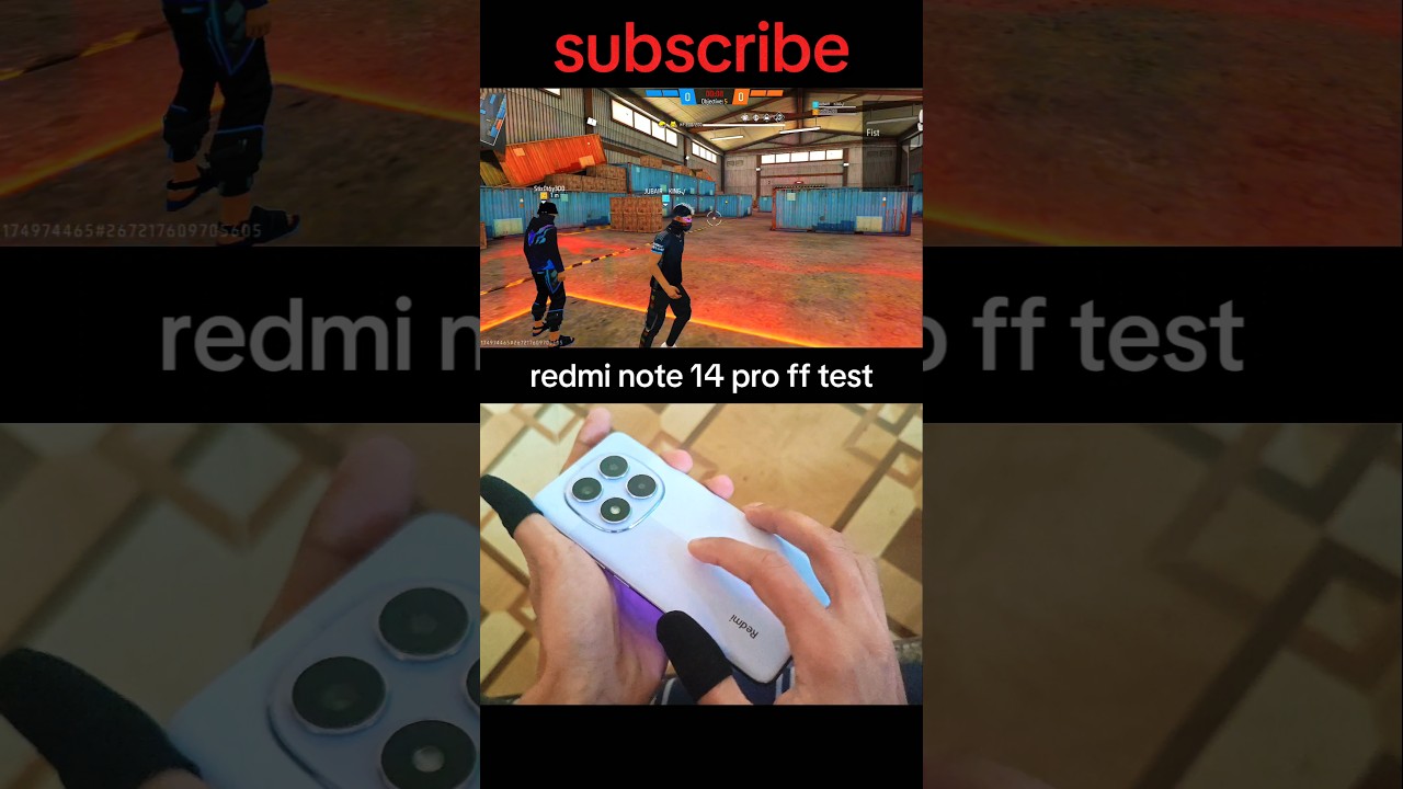 redmi note 14 pro 5g 📲🎮Handcam Free fire🥵#trending #shorts #ff01st #freefire