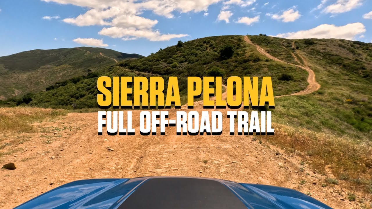 Sierra Pelona Off-Road Trail Los Angeles (Full Trail POV)
