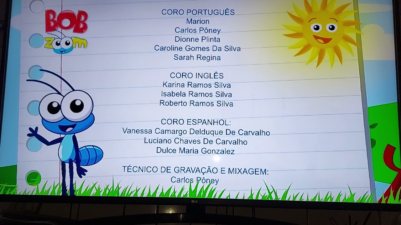 créditos bob zoom vol. 2