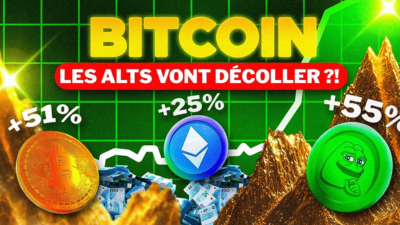 BITCOIN : LE BOTTOM EST POS&Eacute;, LES ALTS VONT D&Eacute;COLLER ?!
