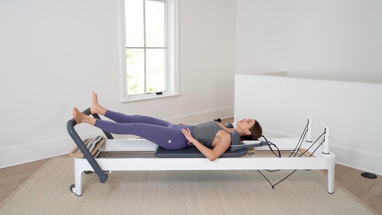 Pilates Footwork on the Reformer
