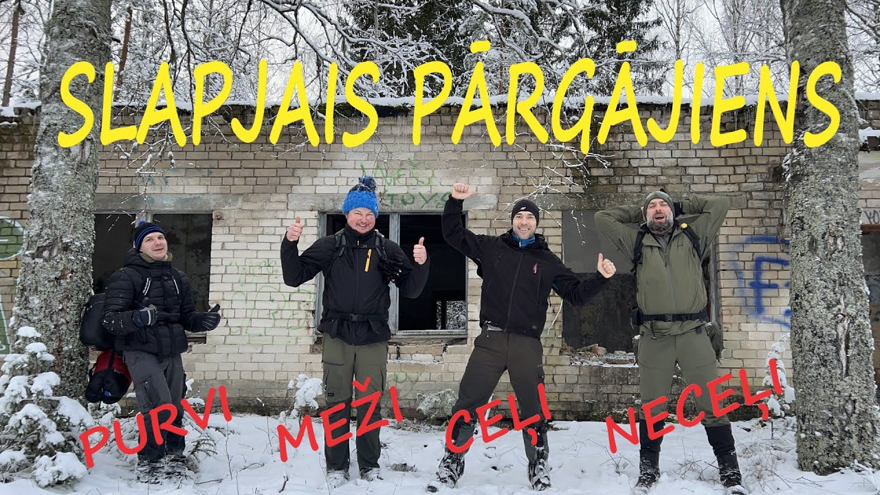 SLAPJAIS GEOCACHING PĀRGĀJIENS AR NAKŠNOŠANU MEŽĀ