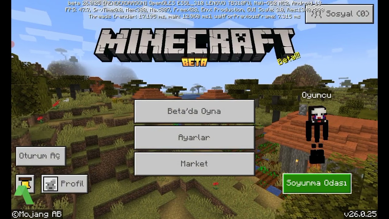 Birlikte Minecraft oynuyoruz part 1 🫰🫰😱😎😎