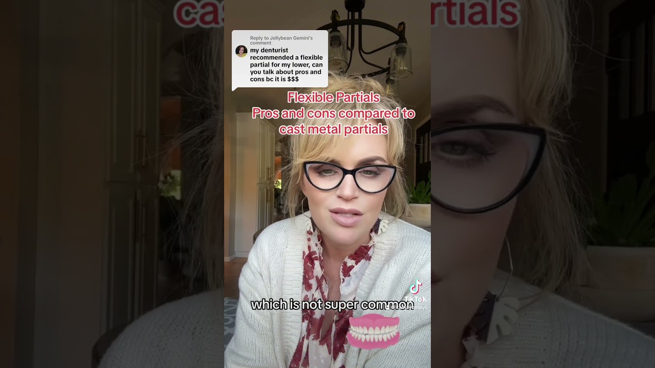 Гибкие частичные зубные протезы против литых металлических частичных протезов