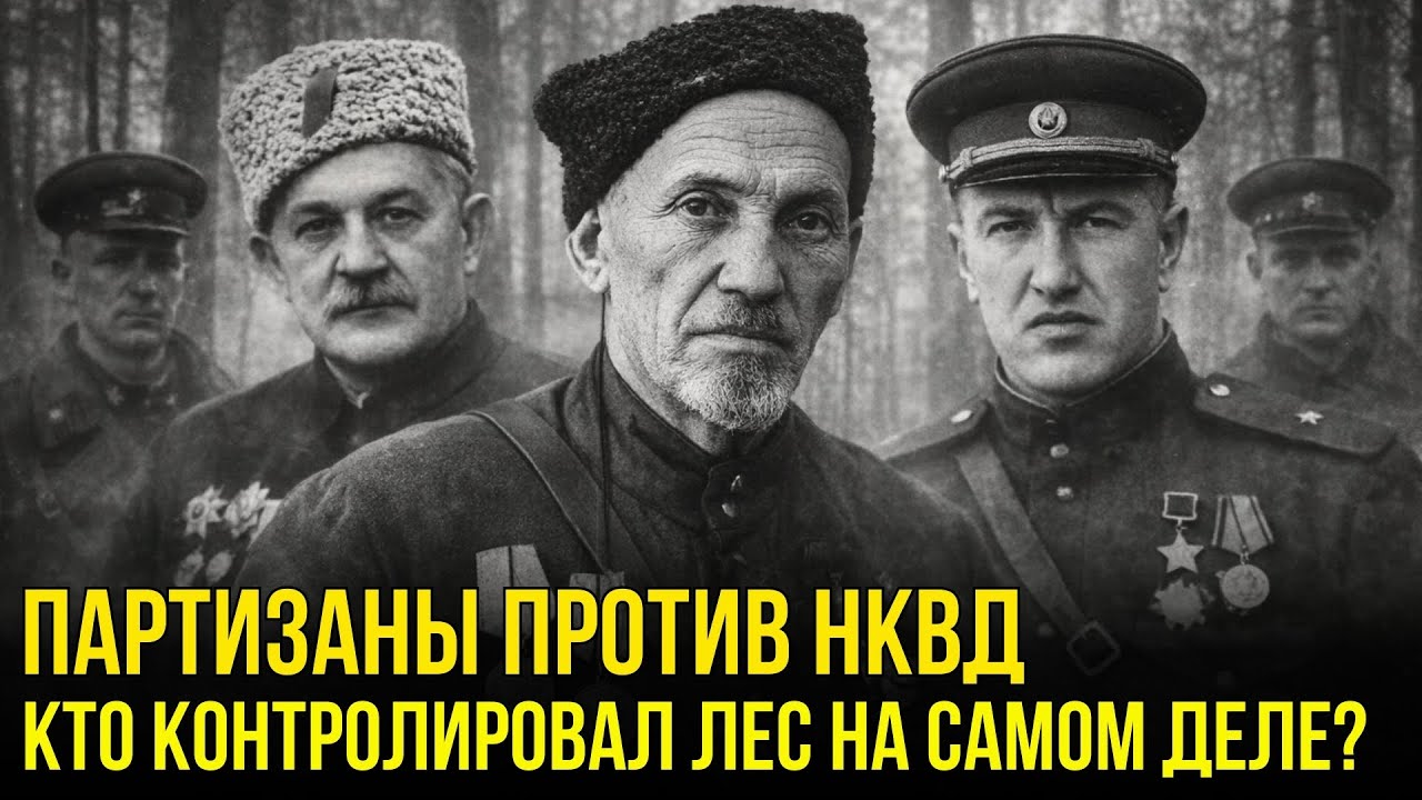 Кто контролировал партизан — командиры или НКВД?