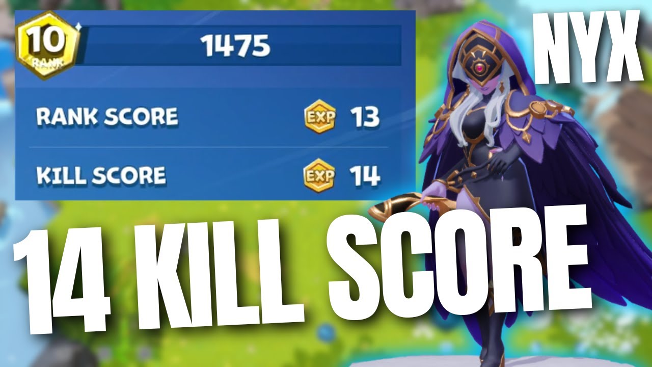 Top 1 Nyx / 14 Kill Score Battle Crush