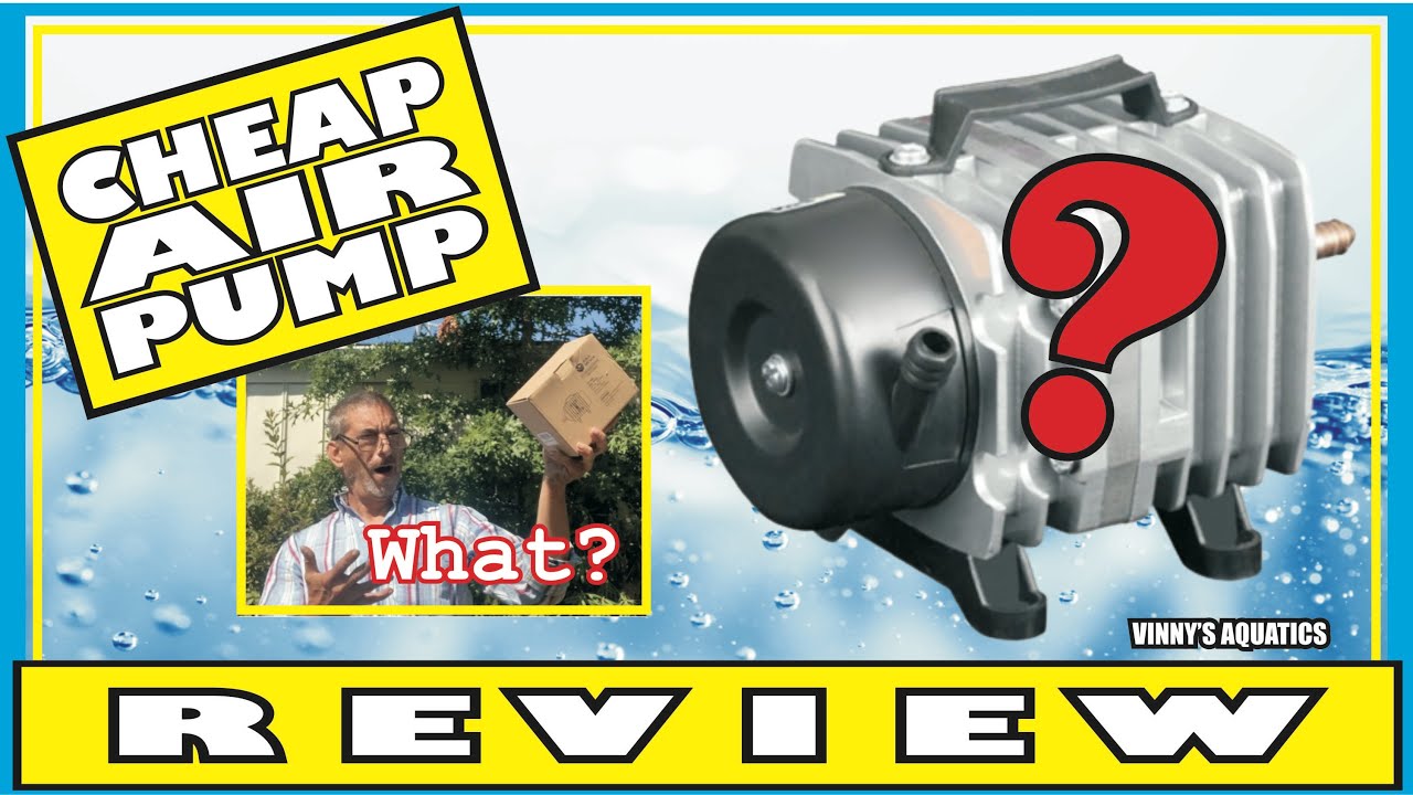 CHEAP AQUARIUM/POND AIR PUMP REVIEW!!!