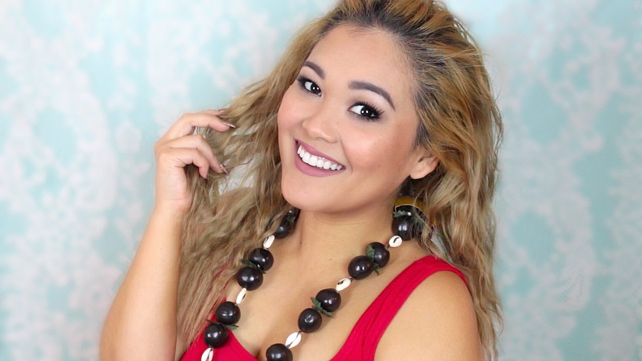 Disney's Moana Inspired Makeup & Hair Tutorial