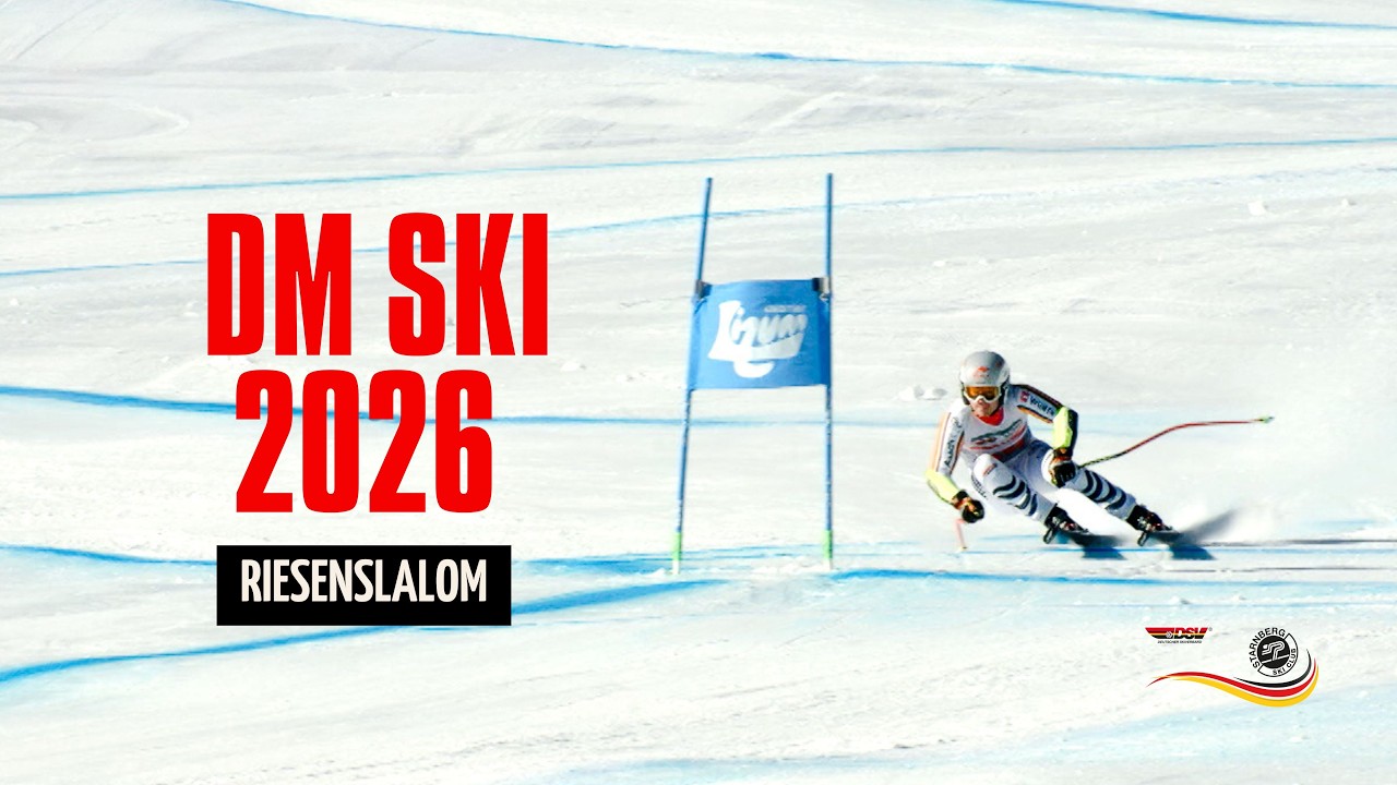 LIVE | Riesenslalom Damen & Herren | Deutsche Meisterschaften 2026 | Axamer Lizum