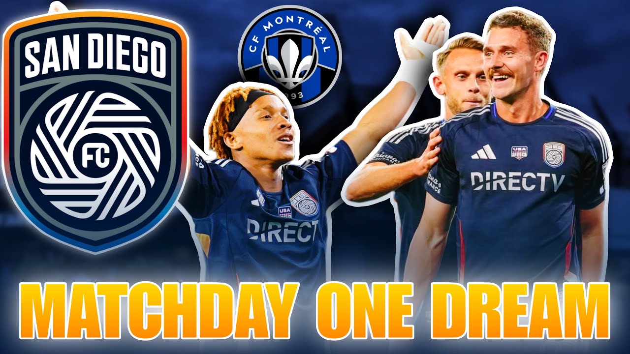 SAN DIEGO FC THRASH MONTREAL IN MLS MATCH DAY ONE! 