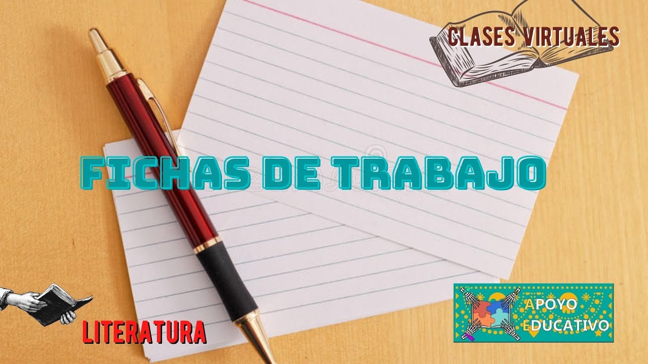 Literatura: Fichas de trabajo