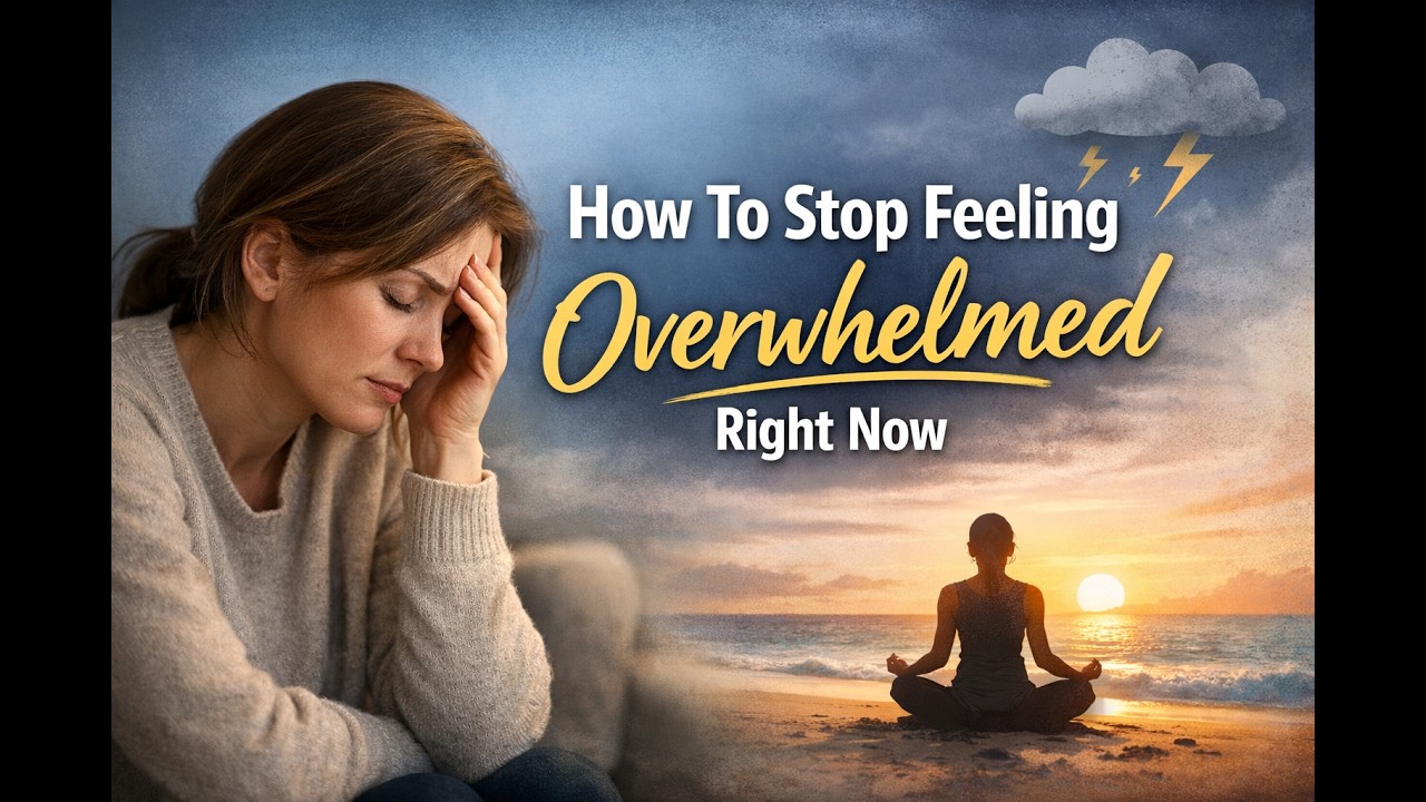 How To Stop Feeling Overwhelmed Right Now