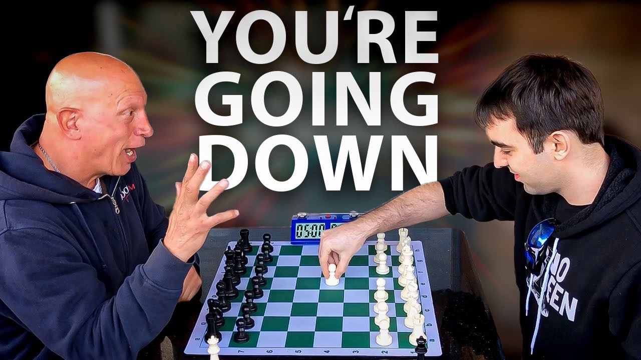 Trash Talking Chess Amateur vs Soft Spoken Master
