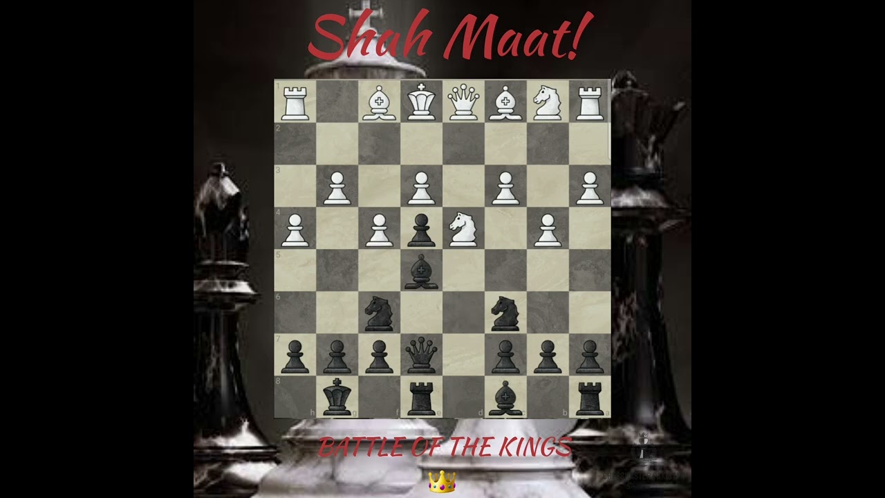 Shah Maat done by Chessmaster Pakistan! #chess #fide #checkmate #chessgame #chesslover #chessboard
