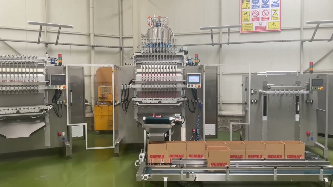 LSM-12-68 High Capacity Liquid Stickpack Machine
