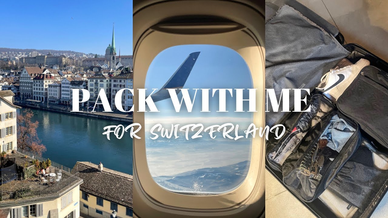 PACK WITH ME FOR SWITZERLAND | Packing for a 9 Day Winter Trip: Tips, Tricks & the Reality!