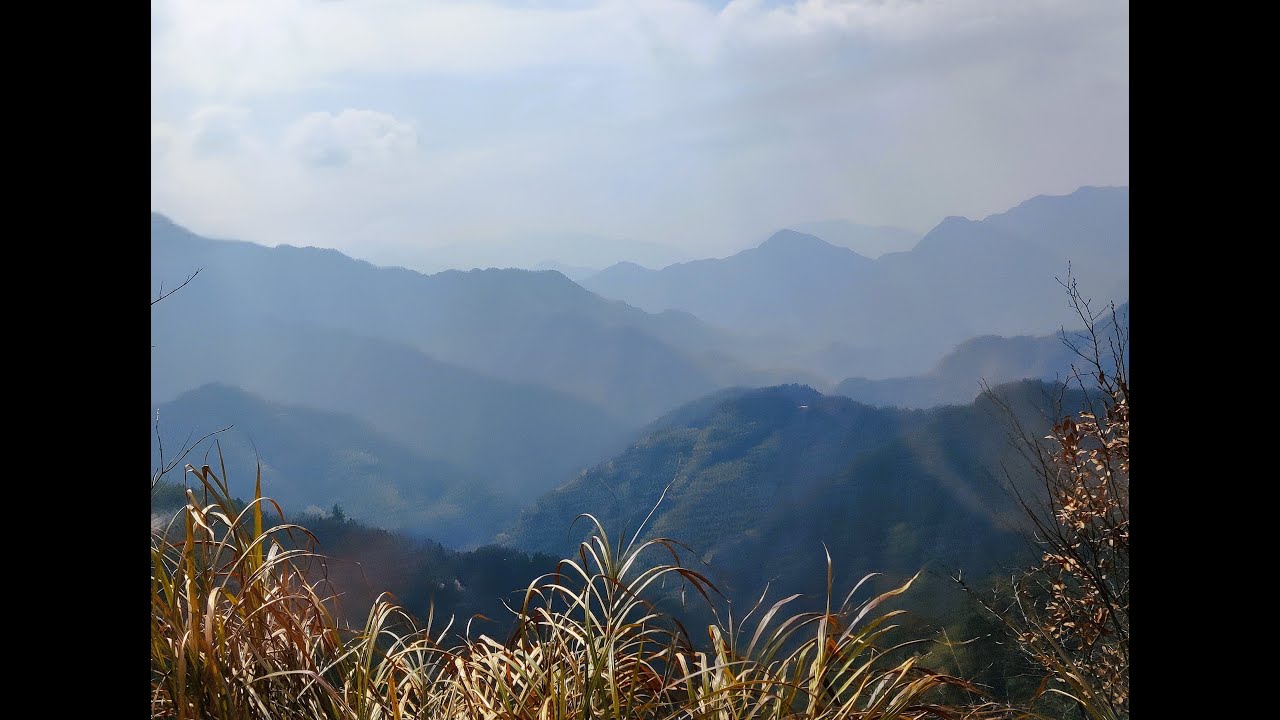 Chinese Mountain Roads   Anhui  Huizhou Tianlu Part 1