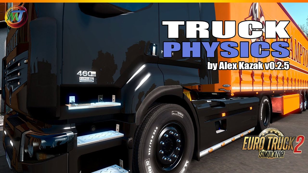 ETS2 MODS - Physics Truck by Alex Kazak v0.2.5 - ETS2 1.37
