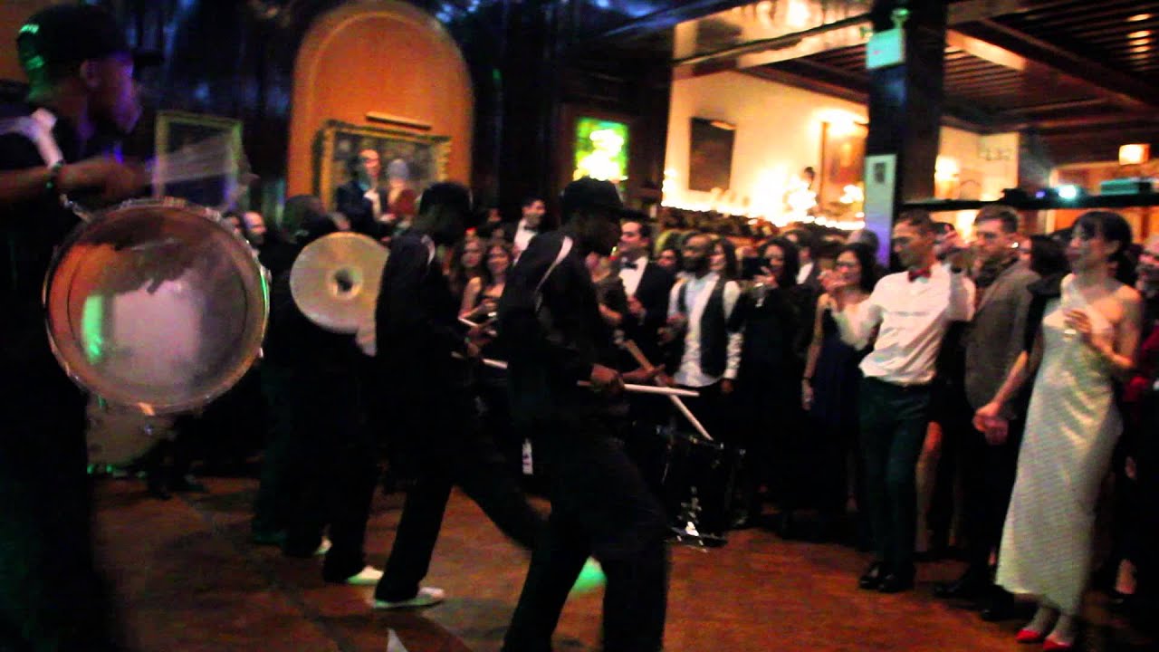 Brooklyn United Marching Band at Holiday Party