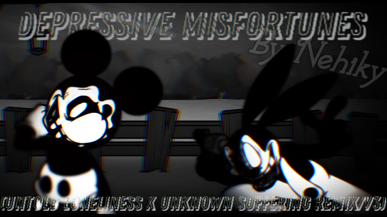 [FNF MASHUP] Depressive Misfortunes (Untold Loneliness X Unknown Suffering Remix/V3)✨🎶