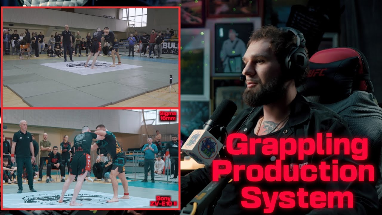 Grappling video production system.