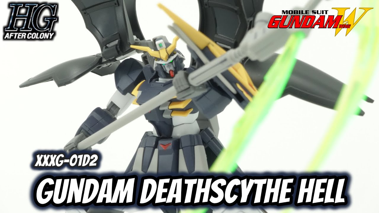 Обзор P-Bandai HG Gundam Deathscythe Hell | New Mobile Report Gundam Wing