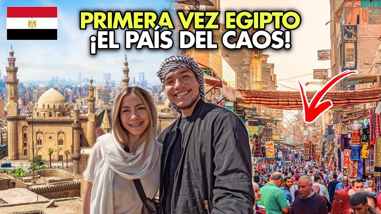 Llegamos con MIEDO a EGIPTO 🇪🇬😱 ¡El país del caos!