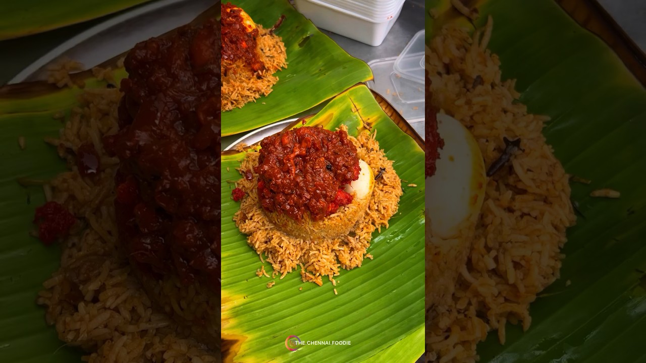 💢💥Pondicherry Famous Hotel Jeeva Sandhya🤤😍💥💢Chicken Thokku Biriyani🤤😍💥💢#chennaifoodie