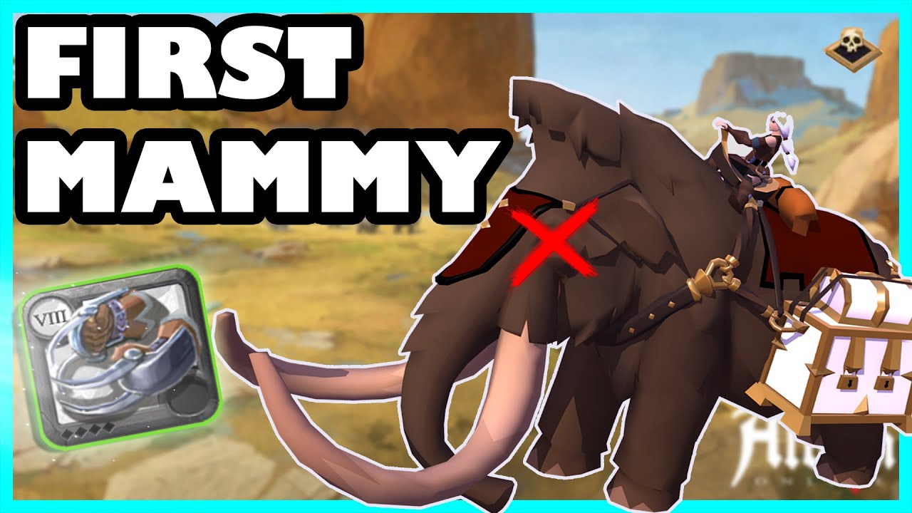 GANKED MY FIRST MAMMOTH [Albion Online]