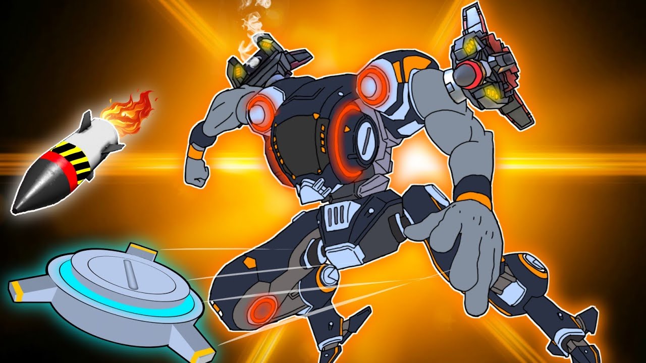Javelin Rack 8 CHEETAH , Mech Arena funny video