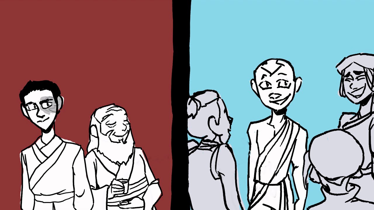 Two Worlds - Zuko and Aang Animatic