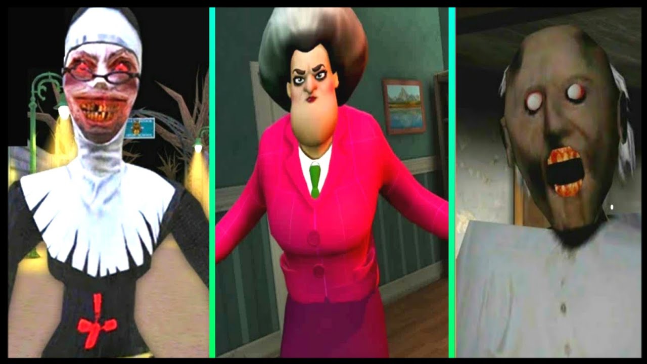 Evil Nun Vs Miss T Vs Granny