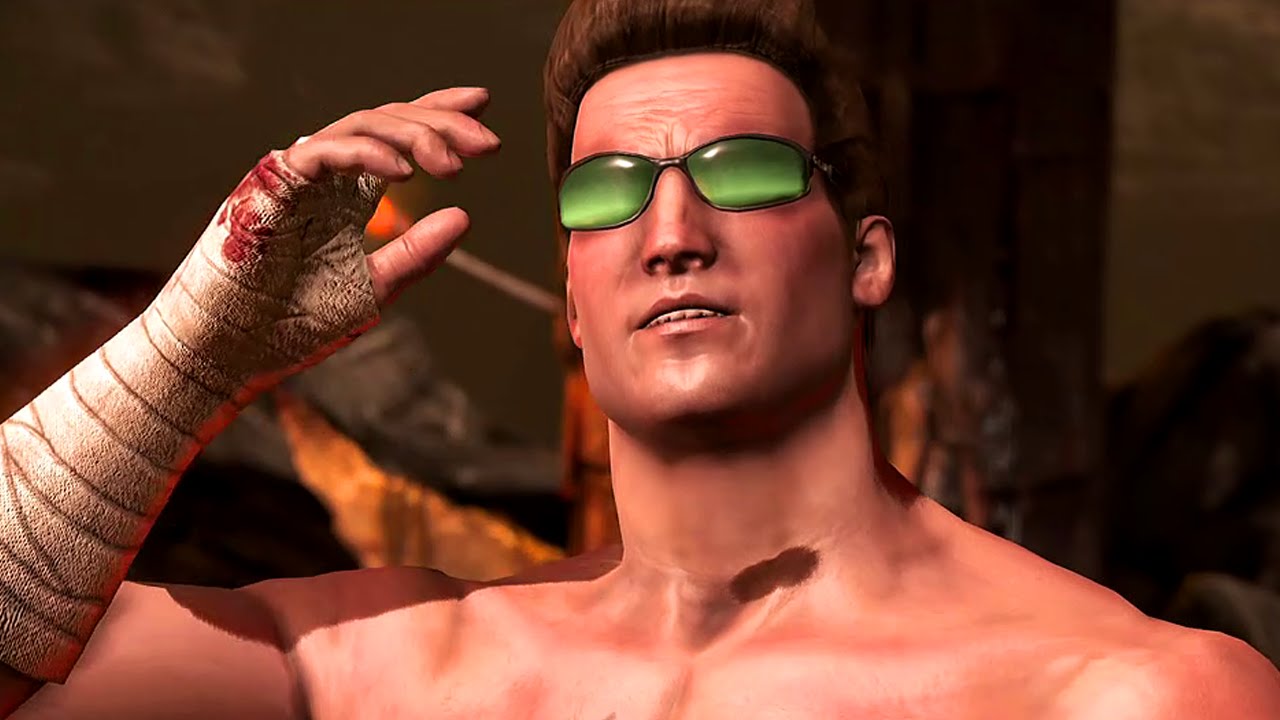 Mortal Kombat X - Johnny Cage Todos los Dialogos (Espa&ntilde;ol Latino)