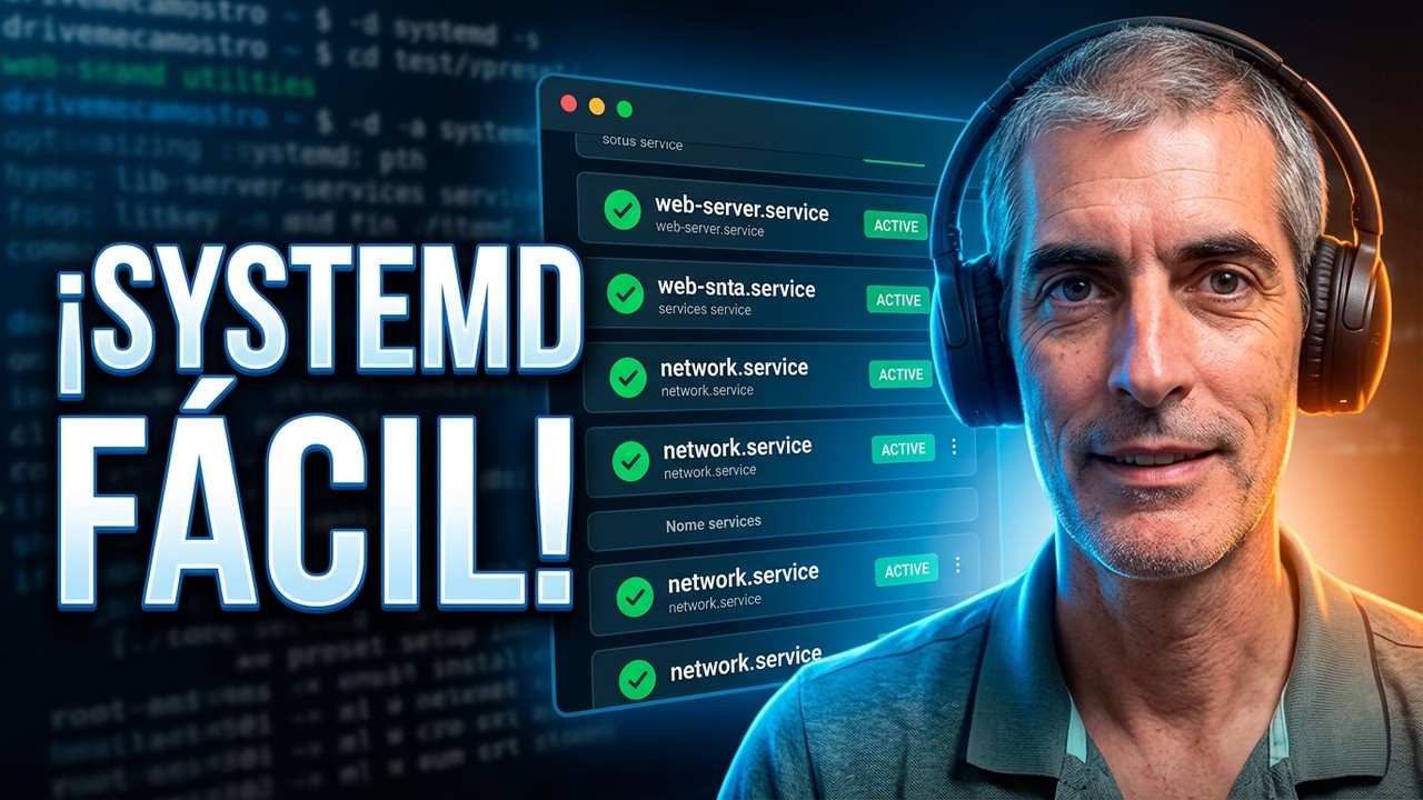 Deja de perder el tiempo: Systemd para el usuario promedio de Linux