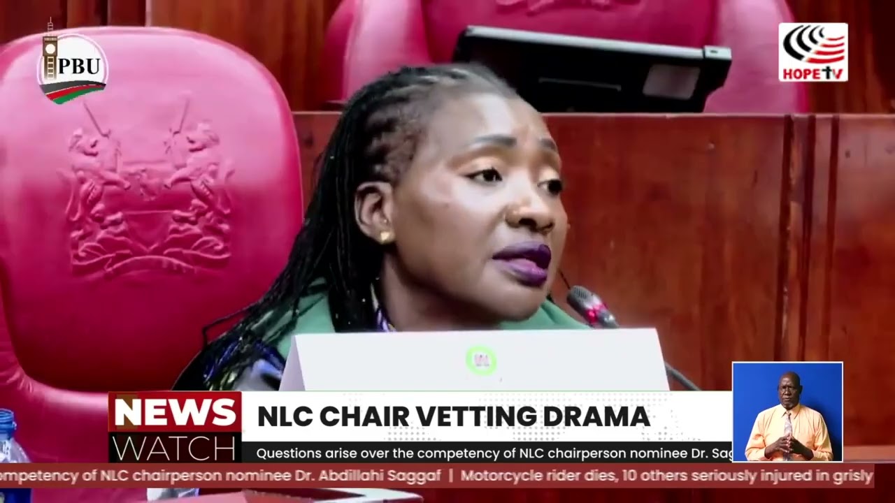 Questions arise over the competency of NLC chairperson nominee Dr  Abdillahi Saggaf   9th March