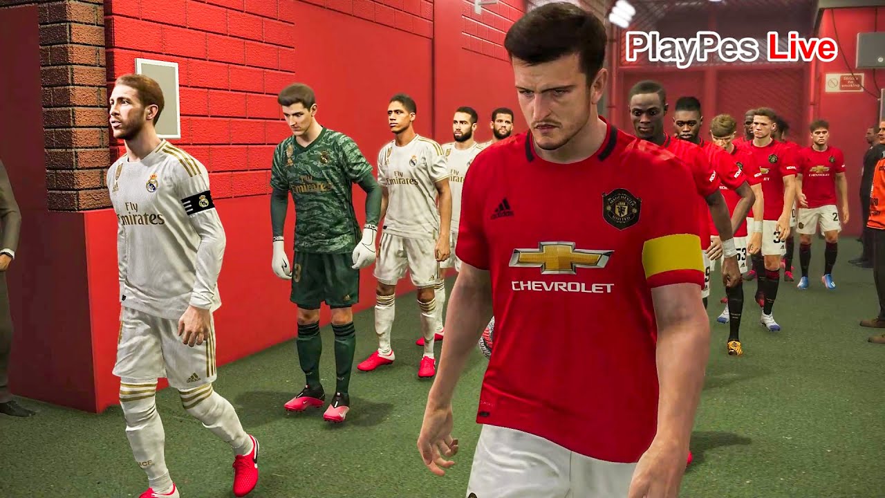 PES 2020 - Manchester United vs Real Madrid - Final UEFA Champions League - Gameplay PC